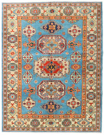  151X196 Medaillon Klein Kazak Fine Teppich Wolle, Carpetvista