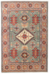 Kazak Fine Teppich 121X184 Rot/Grau Wolle, Pakistan Carpetvista