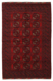 Afghan Fine Teppich 199X302 Dunkelrot Wolle, Afghanistan Carpetvista