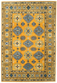  199X296 Medaillon Kazak Fine Teppich Wolle, Carpetvista