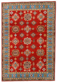  197X289 Medaillon Kazak Fine Teppich Wolle, Carpetvista