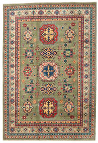  Orientalischer Kazak Fine Teppich 200X295 Beige/Gelb Wolle, Pakistan Carpetvista