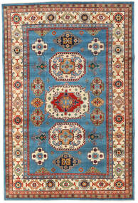  203X307 Medallion Kazak Fine Rug Wool, Carpetvista