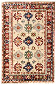  Kazak Fine 198X301 Wollteppich Beige/Rot Carpetvista