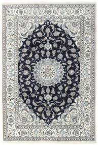 196X290 Nain Teppich Orientalischer Grau/Beige (Wolle, Persien/Iran) Carpetvista