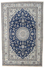 198X306 Alfombra Nain Oriental Gris/Beige (Lana, Persia/Irán) Carpetvista