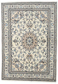 167X232 Nain Teppich Orientalischer Beige/Grau (Wolle, Persien/Iran) Carpetvista