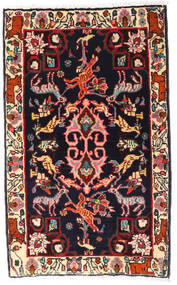 63X102 Asadabad Vloerkleed Oosters Donker Roze/Rood (Wol, Perzië/Iran) Carpetvista