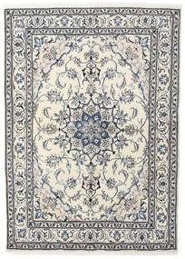164X228 Nain Teppich Orientalischer Beige/Grau (Wolle, Persien/Iran) Carpetvista