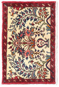 56X86 Tappeto Orientale Asadabad Beige/Rosso (Lana, Persia/Iran) Carpetvista