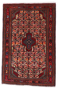  Persischer Asadabad Teppich 62X96 Dunkelrot/Rot Carpetvista