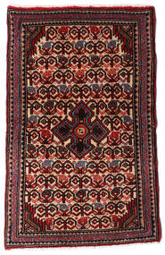57X91 Alfombra Asadabad Oriental Rojo Oscuro/Rojo (Lana, Persia/Irán) Carpetvista