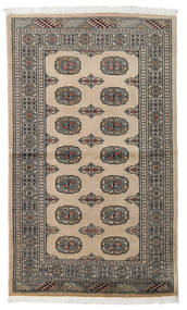  Orientalischer Pakistan Buchara 2Ply Teppich 96X161 Beige/Grau Wolle, Pakistan Carpetvista