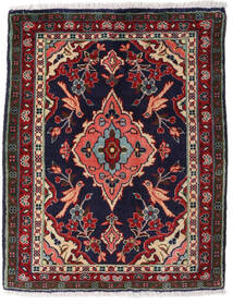  Persisk Asadabad Teppe 65X82 Rød/Mørk Lilla (Ull, Persia/Iran)