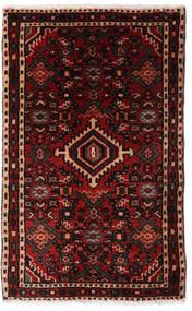  55X90 Asadabad Teppe Mørk Rød/Rød Persia/Iran Carpetvista