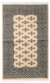 絨毯 オリエンタル パキスタン ブハラ 2Ply 95X154 ベージュ/茶色 (ウール, パキスタン)