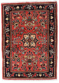Χαλι Asadabad 61X85 Κόκκινα/Σκούρο Κόκκινο (Μαλλί, Περσικά/Ιρανικά)