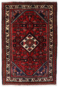 Alfombra Turkaman 66X83 Rojo Oscuro/Rojo (Lana, Persia/Irán)