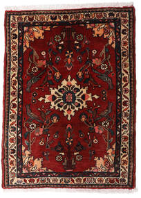  Persischer Asadabad Teppich 68X94 Dunkelrot/Rot (Wolle, Persien/Iran)