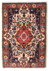 60X85 絨毯 オリエンタル アサダバード レッド/ダークピンク (ウール, ペルシャ/イラン) Carpetvista