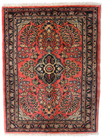 67X90 Sarough Teppe Orientalsk Mørk Rosa/Brun (Ull, Persia/Iran) Carpetvista