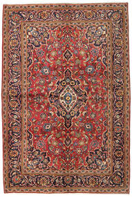  Persisk Sarough Sherkat Farsh Tæppe 134X215 Rød/Mørkerød (Uld, Persien/Iran)