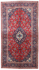  145X257 Kashan Szőnyeg Piros/Sötétlila Perzsia/Irán
 Carpetvista