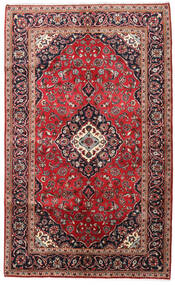 Dywan Perski Keszan 147X240 Czerwony/Ciemno Różowy (Wełna, Persja/Iran)