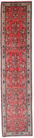  Persialainen Sarough Matot 72X311 Punainen/Harmaa Carpetvista