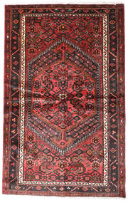  124X196 Medallion Small Hamadan Rug Wool, Carpetvista