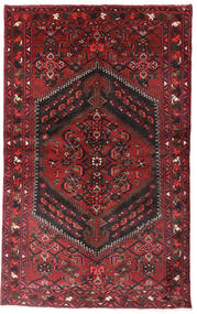 絨毯 ペルシャ ハマダン 125X204 ダークレッド/レッド (ウール, ペルシャ/イラン)
