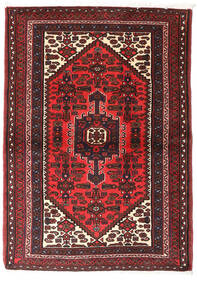  Persialainen Hamadan Matot 101X144 Punainen/Tummanpunainen Carpetvista