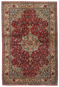  Persischer Sarough Sherkat Farsh Teppich 132X200 Rot/Braun (Wolle, Persien/Iran)
