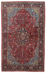 Persisk Sarough Sherkat Farsh Tæppe 132X211 Rød/Grå (Uld, Persien/Iran)