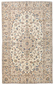 Keshan Fine Teppich 145X237 Beige/Hellgrau Wolle, Persien/Iran Carpetvista
