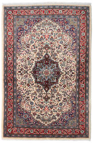  Persialainen Sarough Sherkat Farsh Matot 139X208 Punainen/Tummanpunainen Carpetvista