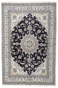 164X245 絨毯 ナイン オリエンタル グレー/ベージュ (ウール, ペルシャ/イラン) Carpetvista
