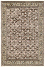 200X302 絨毯 タブリーズ 50 Raj オリエンタル 茶色/ライトグレー (ウール, ペルシャ/イラン)