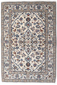 99X146 絨毯 カシャン Fine オリエンタル ベージュ/グレー (ウール, ペルシャ/イラン) Carpetvista