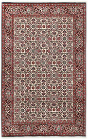 110X173 Bidjar Matta Orientalisk Röd/Mörkröd (Ull, Persien/Iran)