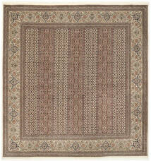 200X203 Tabriz 50 Raj With Silk Rug Oriental Square (Wool, Persia/Iran)