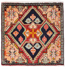  Ghashghai Teppich 59X59 Persischer Wollteppich Beige/Rot Klein Carpetvista