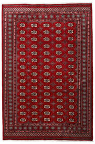 絨毯 オリエンタル パキスタン ブハラ 3Ply 201X301 ダークレッド/レッド (ウール, パキスタン)
