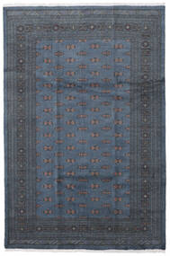 206X307 絨毯 オリエンタル パキスタン ブハラ 3Ply ダークグレー/ブルー (ウール, パキスタン) Carpetvista