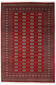 205X308 絨毯 オリエンタル パキスタン ブハラ 2Ply ダークレッド/レッド (ウール, パキスタン) Carpetvista