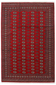 199X295 絨毯 オリエンタル パキスタン ブハラ 2Ply ダークレッド/レッド (ウール, パキスタン) Carpetvista