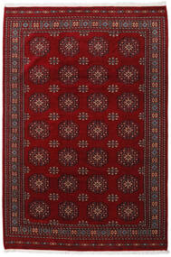 絨毯 オリエンタル パキスタン ブハラ 3Ply 201X301 ダークレッド/レッド (ウール, パキスタン)