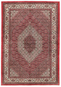  Persisk Bidjar Med Silke Teppe 173X250 Rød/Brun (Ull, Persia/Iran)