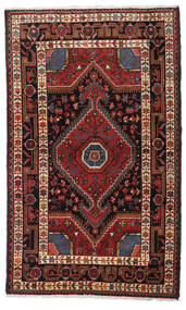 100X167 絨毯 オリエンタル ハマダン ダークレッド/レッド (ウール, ペルシャ/イラン) Carpetvista