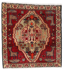 55X57 러그 오리엔탈 까쉬까이 사각형 빨간색/다크 레드 (울, 페르시아/이란) Carpetvista